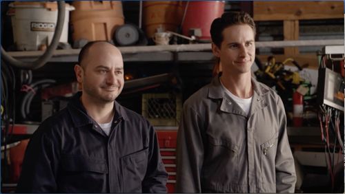 Bert Rotundo and Kelly Blatz in When Duty Calls 2016