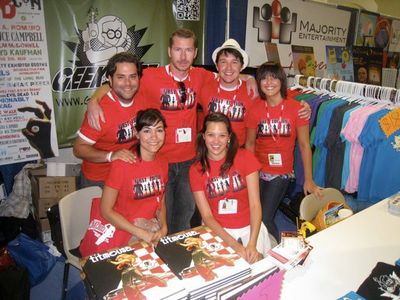 Comic-Con signing with the cast of First Edition