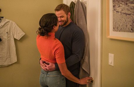Kellan Lutz and Taylor Cooper in FBI: Most Wanted: Spiderwebs (2021)