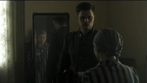 William Franke as Nazi Officer (with Anna Ewelina) in HUNTERS Ep. 104 