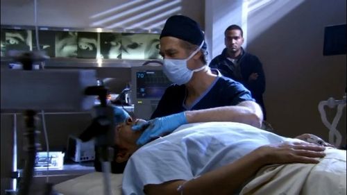 Still of Tom Amandes, Ramon Franco, and M. Serrano in The Good Guys (2010)
