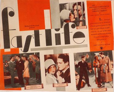 Douglas Fairbanks Jr., Rita Flynn, Ray Hallor, Chester Morris, and Loretta Young in Fast Life (1929)