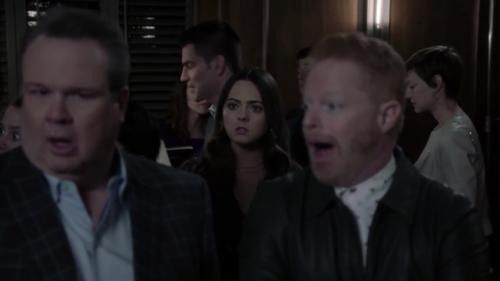 Ava Allan, Eric Stonestreet and Jesse Tyler Ferguson in 