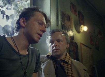 Boguslaw Linda and Marian Opania in Man of Iron (1981)