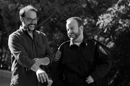 Behind the Scenes on the set of Feeding Mr. Baldwin