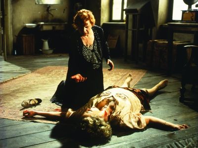Brigitte Mira and Barbara Valentin in Berlin Alexanderplatz (1980)