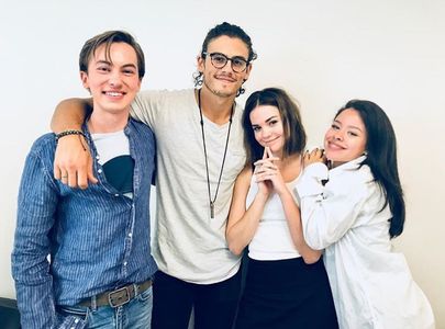 Cierra Ramirez, Maia Mitchell, Hayden Byerly, and Tommy Martinez