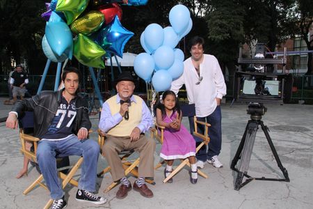 Pedro Araneda (Left) with the cast of Sugar Candy.