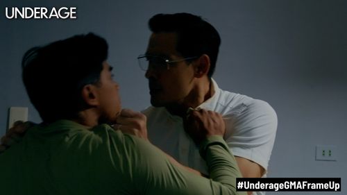 Christian Vasquez and Victor Silayan in Underage (2023)