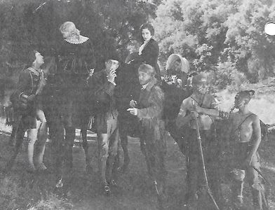 Harry Carey, Edwina Booth, Hobart Bosworth, Lucile Browne, Frank Coghlan Jr., and Nelson McDowell in The Last of the Moh