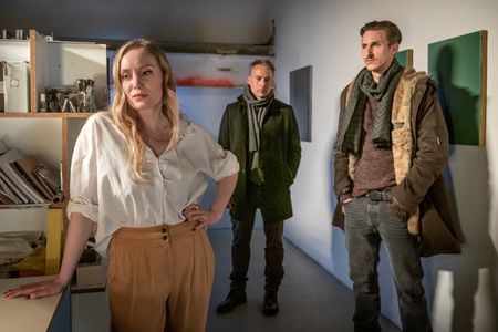 Marco Girnth, Johannes Hendrik Langer, and Katharina Heyer in Leipzig Homicide (2001)