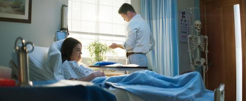 Dave Sheridan and Bianca Haase in The Resort (2021)