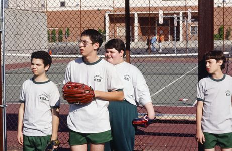 John Francis Daley, Samm Levine, Jerry Messing, and Martin Starr