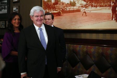 Newt Gingrich, Matthew W. Allen, and Andrea Morehead in Parks and Recreation (2009)