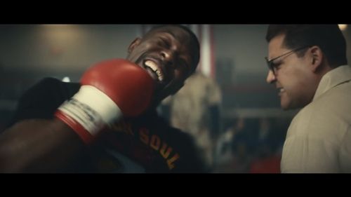 Trevante Rhodes and Kenneth Trujillo in Mike (2022)