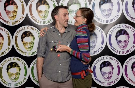 Myles Kane and Zeph McDonough attend the premiere of Janice Gunter Ghost Hunter