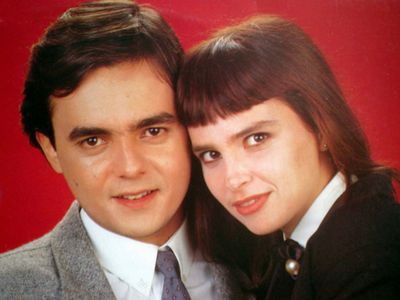 Lídia Brondi and Cássio Gabus Mendes in Vale Tudo (1988)