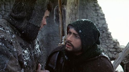 Graham Faulkner and Leigh Lawson in Brother Sun, Sister Moon (1972)