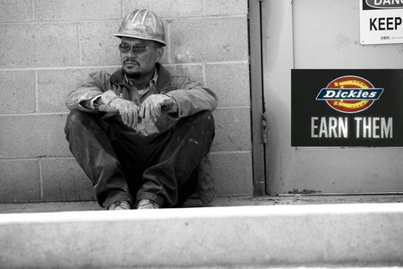 THE ULTIMATE BLUE COLLAR WORKER ACTOR CRISPIN ALAPAG DICKIES WORKWEAR WRANGLER