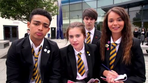 Dixi 4 Friends Forever Imogen Gurney as Abi (centre)