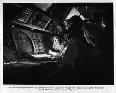 David Anderson, Richard L. Hawkins, Craig Shreeve, and Bill Thurman in Close Encounters of the Third Kind (1977)