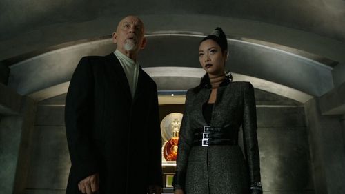 John Malkovich and Shuya Chang in 100 Years