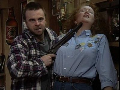 Julie Nihill and Stig Wemyss in Blue Heelers (1994)