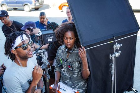 Letia Solomon and Nick Brooks in The Cypher (2020)