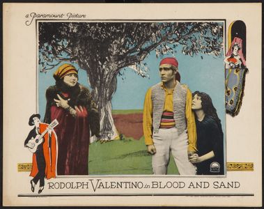 Lila Lee, Nita Naldi, and Rudolph Valentino in Blood and Sand (1922)