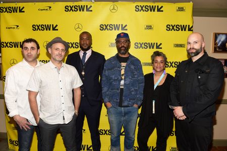 Geeta Gandbhir, Gabrielle Noble, Ben Selkow, Sacha Jenkins, and Chris Lopez at an event for Rapture (2018)