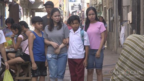 Eliza Pineda, Amy Nobleza, Lance Angelo Lucido, and Awra Briguela in Maalaala Mo Kaya (1991)