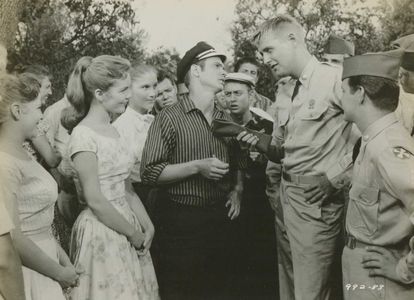 Tuesday Weld, Tom Gilson, and Dwayne Hickman in Rally 'Round the Flag, Boys! (1958)