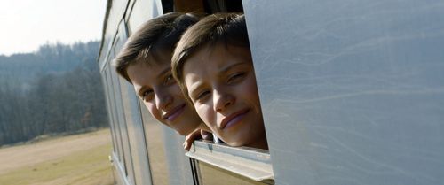 László Gyémánt and András Gyémánt in The Notebook (2013)