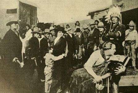 'Baby' Carmen De Rue, Dustin Farnum, Winifred Kingston, Dick La Reno, Monroe Salisbury, Slim Whitaker, and Red Wing in T