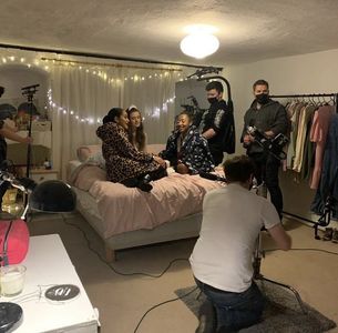 BTS: J-F.B, Chiara Lari & Evie Hargreaves in The Prang Directed by Em Smith