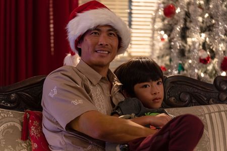 Sebastien LaSalle and Ivan Shaw in The Cleaning Lady (2022)