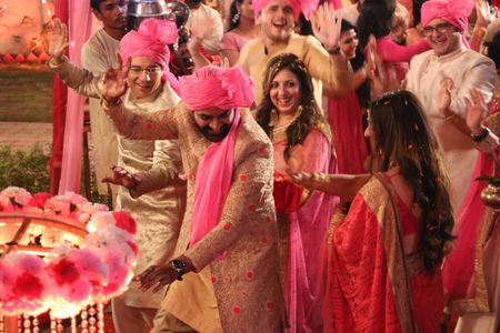 Harsh Vashisht, Juhi Parmar, Manish Goel, and Munisha Khatwani in Tantra (2018)