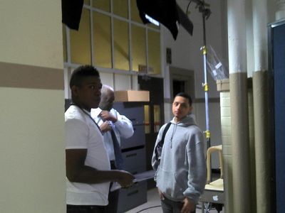 Director Gerald Jeanbaptiste & Actor Joshua Rivera. ' The CHOICE ' Coming soon Fall 2014.