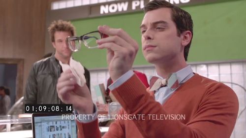 Trey Gerrald as Kent and Dane Cook as Cam on NBC's Next Caller. Episode 103.