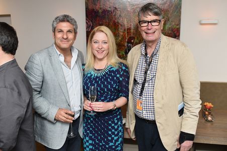 Nik Powell, Jason Solomons, and Anna Smith