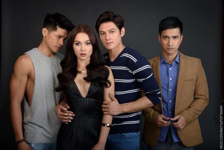 Maja Salvador, Joseph Marco, Vin Abrenica, and RK Bagatsing in Wildflower (2017)
