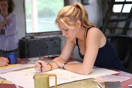 Leslie Hope and Eloise Mumford in The River (2012)