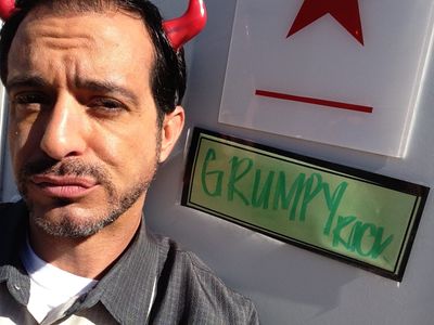 On the set of 