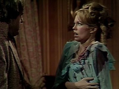 Thayer David and Lara Parker in Dark Shadows (1966)
