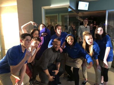 Nikolas with Executive Producer Devon Franklin , Director Roxann Dawson, Chrissy Metz... It's a wrap