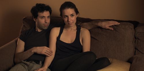 Alex Karpovsky and Sophia Takal in Supporting Characters (2012)