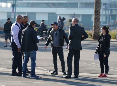 Julian Farino, Dwayne Johnson, Rob Weiss, Rob Corddry, Reynaldo Rodriguez, and Natalie Lindeman