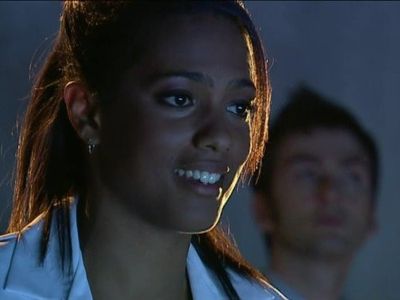 David Tennant and Freema Agyeman in Doctor Who (2005)