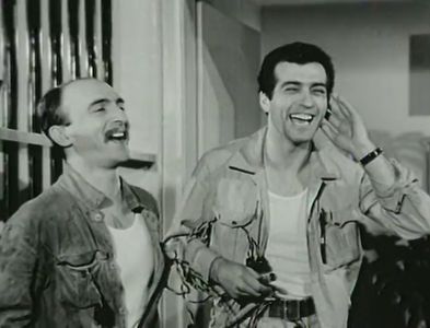 Fikret Hakan and Öztürk Serengil in The Sugar Almonds (1963)