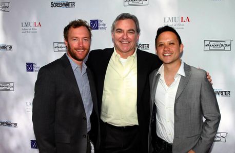Tanner Kling, Roger Goff and Chris Hanada at the Film Outside The Frame Awards